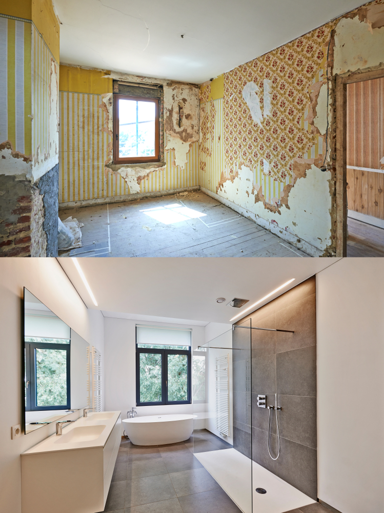 Rénovation maison : salle de bain